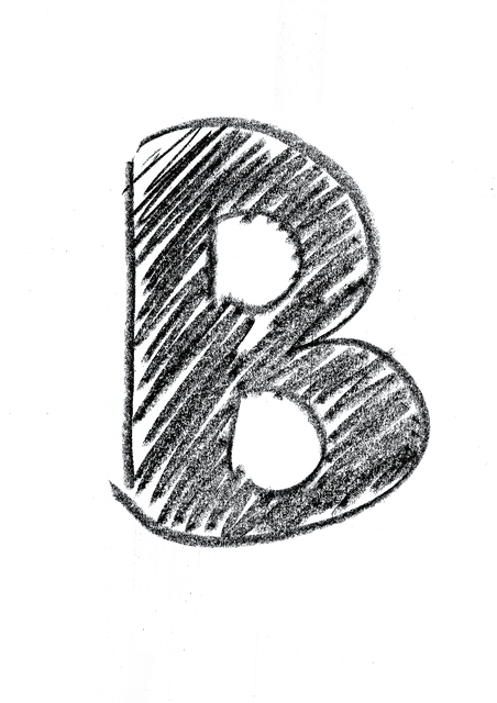 Letters Capital B